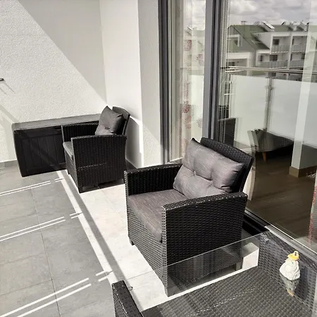 Apartman Nadmorski Relaks - Komfortowy Blisko Plazy W Sunset