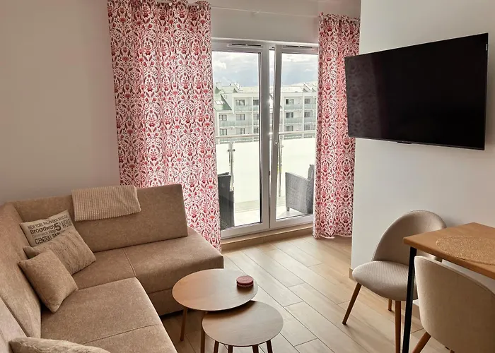 Nadmorski Relaks - Komfortowy Blisko Plazy W Sunset Apartment *